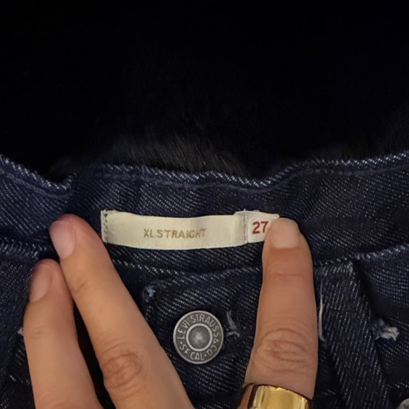 Levi's Wellthread XL Straight Jeans size 27 - Picture 4 of 6